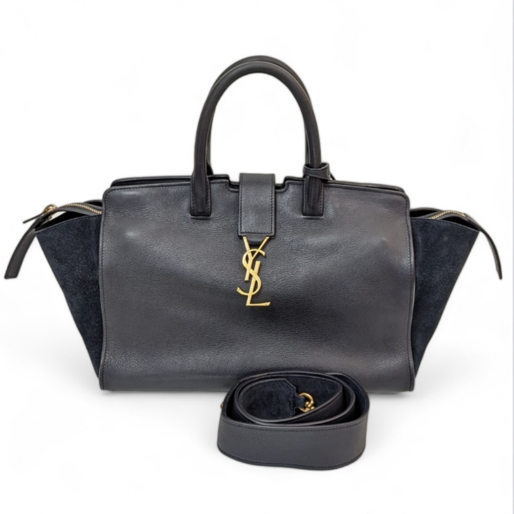 ✨️💎Authentic Saint Laurent cabas Downtown Leather Bag - Picture 2 of 13